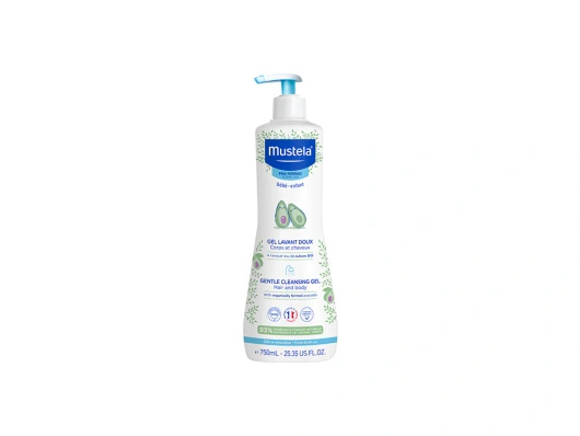 Mustela Bébé Enfant Delikatny żel do mycia, 750 ml