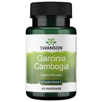 Swanson Garcinia Cambogia 80 mg, 60 kapsułek