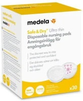 MEDELA Wkładki laktacyjne Ultra Thin jednorazowe, 30 sztuk