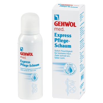 Gehwol Express Pflege-Schaum Pianka pielęgnacyjna do suchej skóry, 125 ml