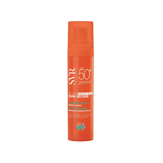 SVR Sun Secure Fluide Photo-Age SPF + Przeciwstarzeniowy krem ochronny, 40 ml
