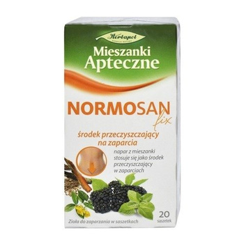 NORMOSAN FIX zioła do zaparzania, 20 saszetek