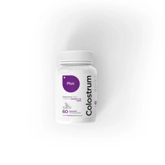 Colostrum Plus, 60 kapsułek