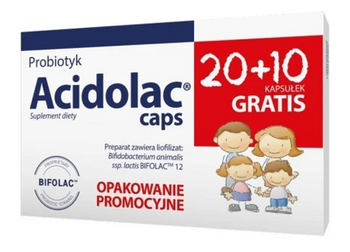 Acidolac Caps, 30 kapsułek