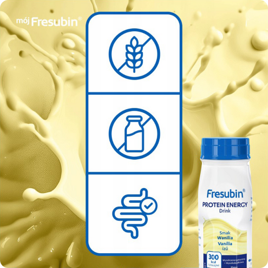 Fresubin Protein Energy Drink smak waniliowy, 4x200ml 