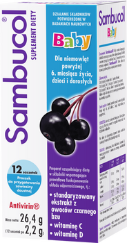 SAMBUCOL BABY proszek x 12 saszetek