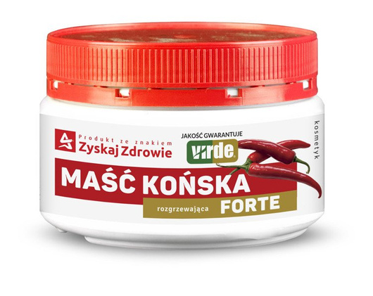 MAŚĆ KOŃSKA ROZGRZEWAJĄCA FORTE ZYSKAJ ZDROWIE żel, 350 g