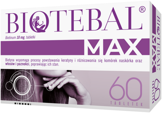 BIOTEBAL MAX 10 mg - 60 tabletek