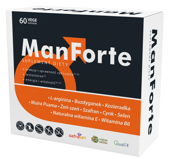Manforte, 60 kapsułek