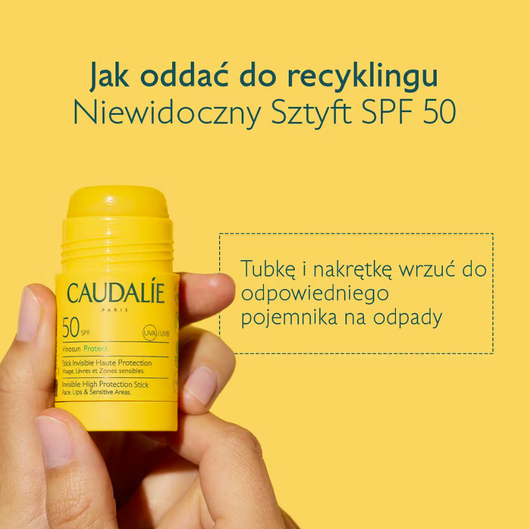 Caudalie Vinosun Protect Niewidoczny Sztyft SPF 50, 15g