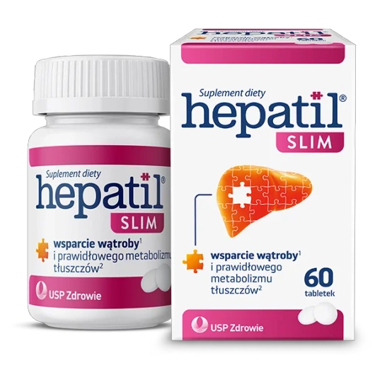 Hepatil Slim, 60 tabletek 