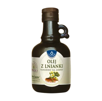 Oleofarm Olej z lnianki (rydzowy) tłoczony na zimno, 250 ml