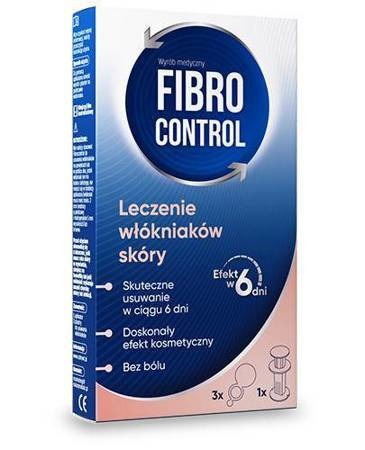 FIBROCONTROL plastry do usuwania włókniaków x 3 sztuki