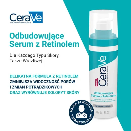CeraVe Odbudowujące Serum z Retinolem, 30ml