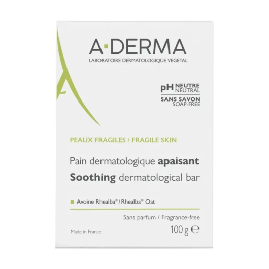 A-Derma Łagodząca kostka dermatologiczna, 100 g