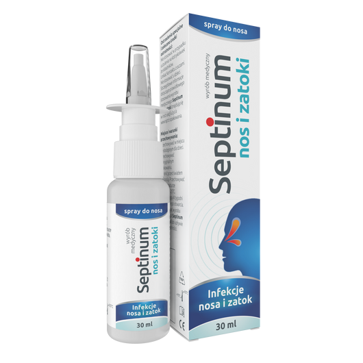 Septium Nos i Zatoki Spray do nosa, 30 ml
