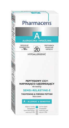 PHARMACERIS A SENSI-RELASTINE-E Peptydowy krem 50 ml