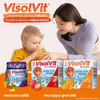 VISOLVIT JUNIOR Orange dla dzieci po 3 r.ż., musujący proszek o smaku pomarańczowym x 10 saszetek