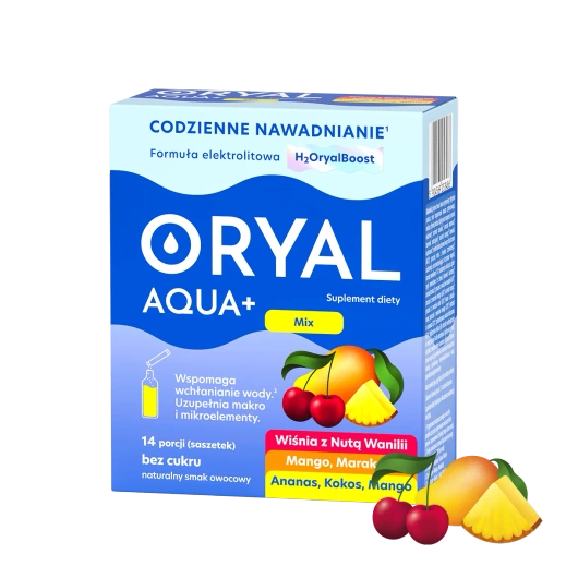Oryal Aqua+ Mix smaków, 14 saszetek
