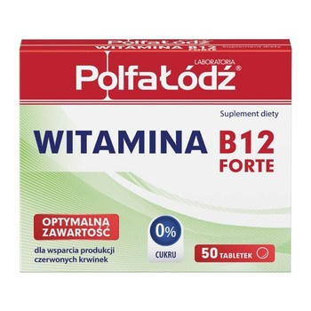 WITAMINA B12 Forte, 50 tabletek