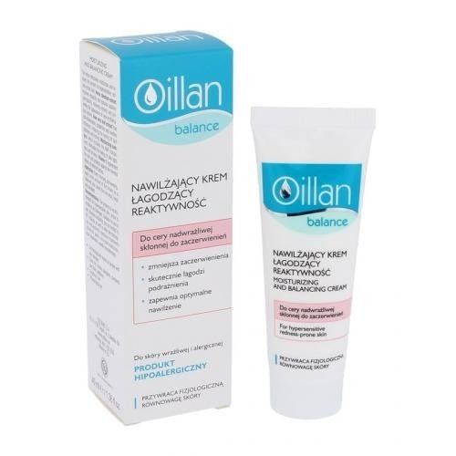 OILLAN BALANCE Ochronny krem wzmacniający naczynka 50ml