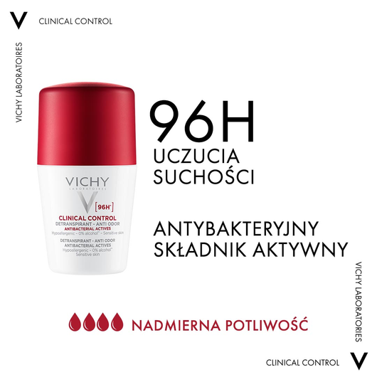 VICHY Dezodorant CLINICAL CONTROL 96h, 50ml