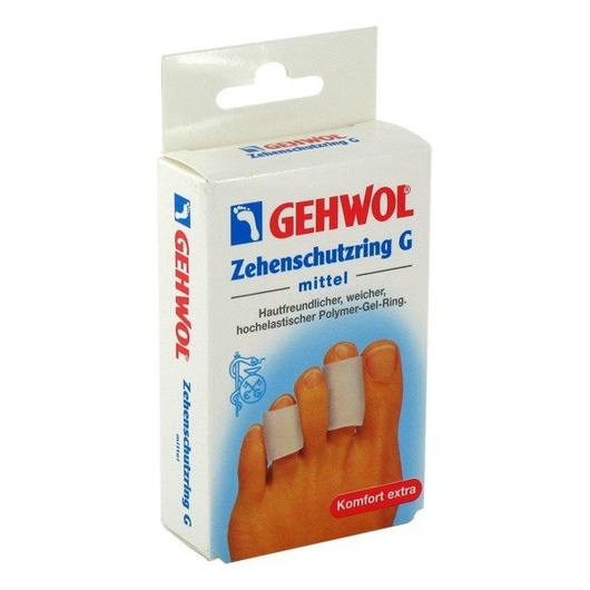 GEHWOL Obrączka ochronna do palców stopy średnia x 2szt