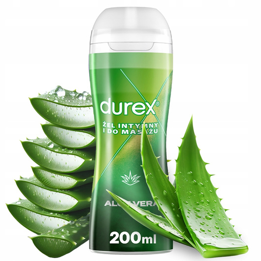 Durex Play Aloe Vera Żel intymny do masażu 2w1, 200 ml