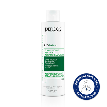 VICHY DERCOS PSOLUTION Szampon keratolityczny 200ml