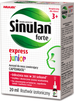 SINULAN EXPRESS FORTE JUNIOR aerozol 20ml