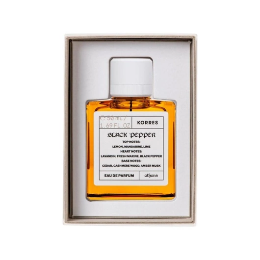 Korres Black Pepper Eau de Parfum Woda perfumowana, 50 ml