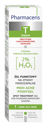 PHARMACERIS T MEDI ACNE-POINTGEL Żel punktowy na miejscowe zmiany mikrozapalne, 10ml