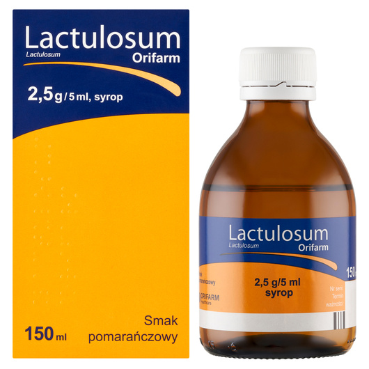 Lactulosum Orifarm 2,5 g/5ml Syrop, 150 ml