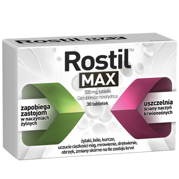 Rostil Max tabletki 500mg, 30 sztuk