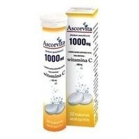 ASCORVITA 1000 mg, 20 tabletek musujących