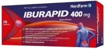 Iburapid 400 mg, 20 tabletek powlekanych