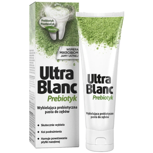 UltraBlanc Prebiotyk wybielająca pasta do zębów, 75 ml