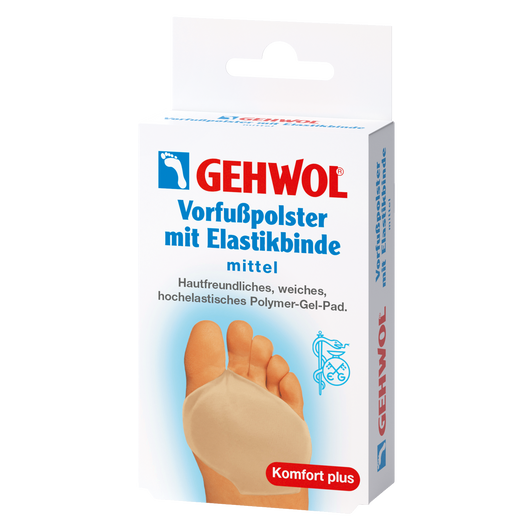 Gehwol Poduszka przeciwuciskowa przedstopia Średnia, 1 sztuka