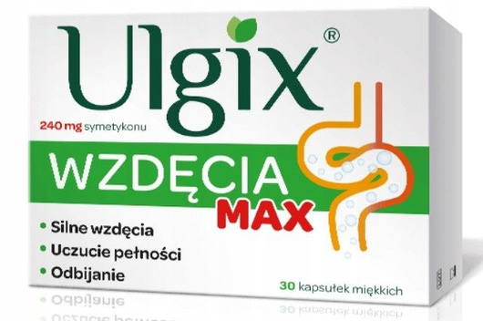 ULGIX WZDĘCIA MAX 240 mg, 30 kapsułek miękkich 