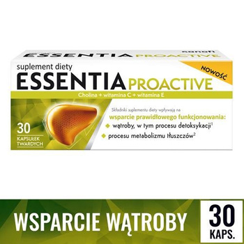 Essentia Proactive kapsułki twarde, 30 sztuk