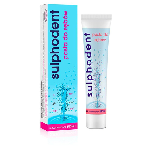 Sulphodent Lecznicza pasta do zębów, 60 g