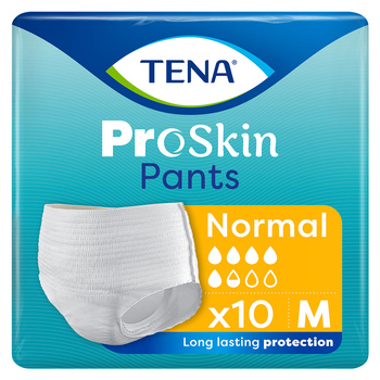 TENA Pants ProSkin Normal Majtki Chłonne M, 10 sztuk