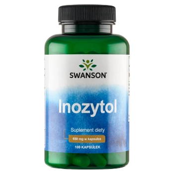 Swanson Inozytol 650 mg, 100 kapsułek