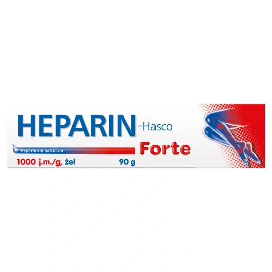 Heparin-Hasco Forte 1000 j.m./g Żel, 90 g