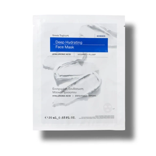Korres Greek Yoghurt Deep Hydrating Face Mask Maska w płachcie