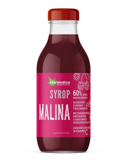 EkaMedica Syrop Malina z Witaminą C, 300ml