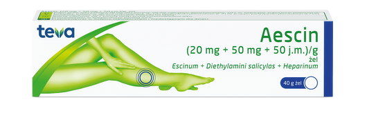 AESCIN żel, 40 g