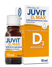 JUVIT Kids D3 krople doustne 20000j.m. x 10 ml