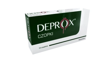 Deprox Czopki doodbytnicze, 10 sztuk