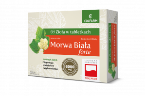 MORWA BIAŁA FORTE x 30 tabletek powlekanych